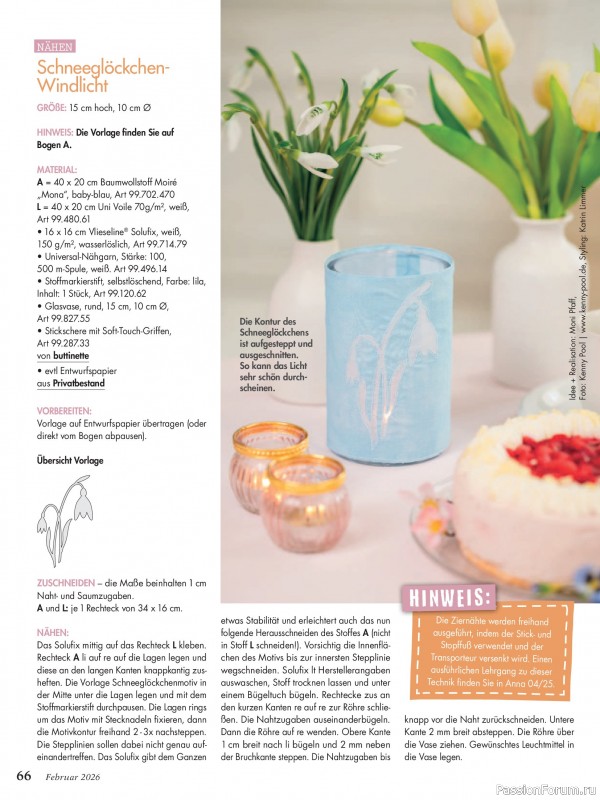 Коллекция проектов для рукодельниц в журнале &laquo;Anna №2 2026&raquo;