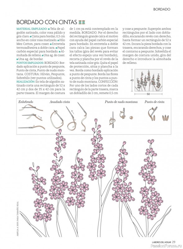 Коллекция проектов для рукодельниц в журнале «Labores del hogar №759 2023»