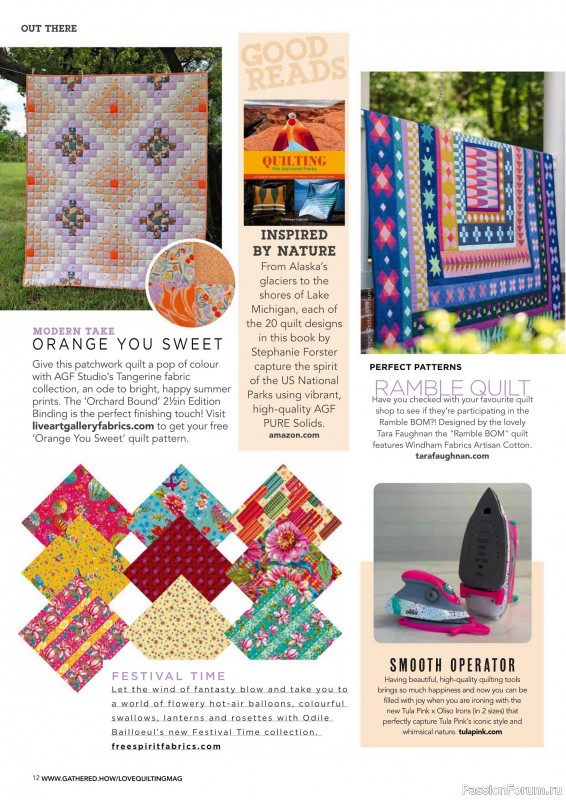 Коллекция проектов для рукодельниц в журнале «Love Patchwork & Quilting №152 2025»