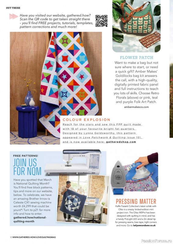 Коллекция проектов для рукодельниц в журнале &laquo;Love Patchwork & Quilting №161 2026&raquo;