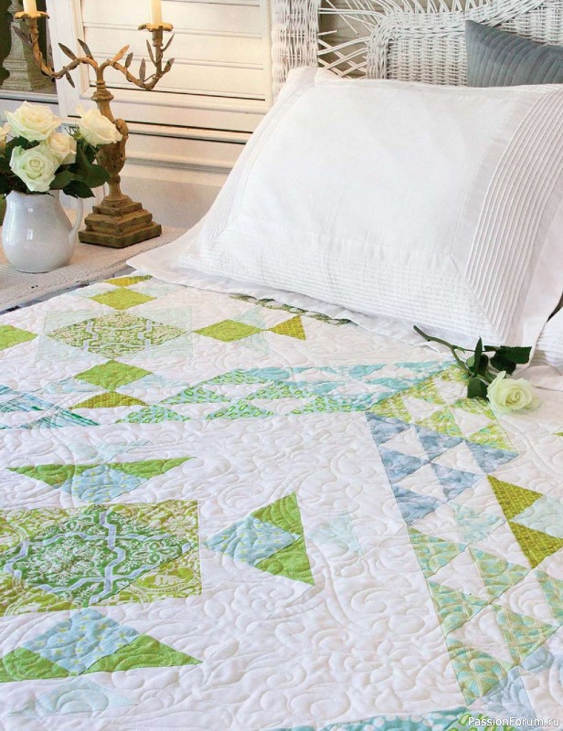 Коллекция проектов для рукодельниц в журнале «McCalls Quilting - Spring 2025»