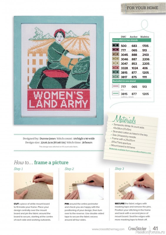 Коллекция вышивки в журнале «CrossStitcher №425 2025»