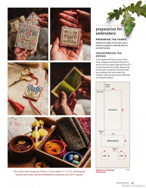 Коллекция вышивки в журнале &laquo;Inspirations №129 2026&raquo;