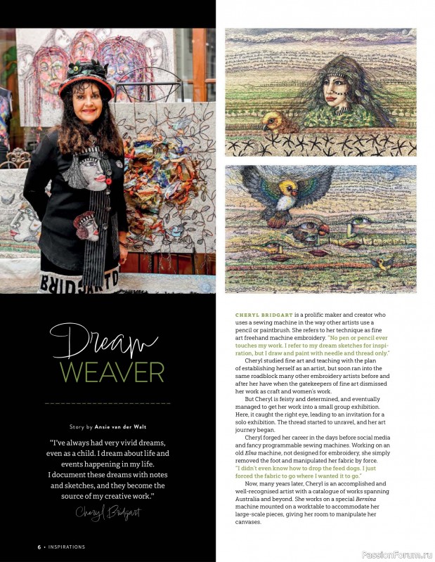 Коллекция вышивки в журнале &laquo;Inspirations №130 2026&raquo;