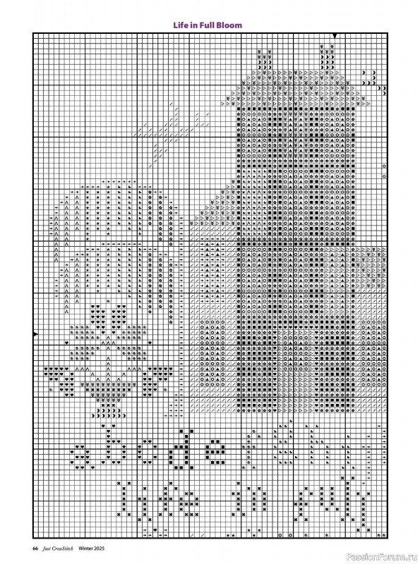 Коллекция вышивки в журнале «Just CrossStitch - Winter 2025»