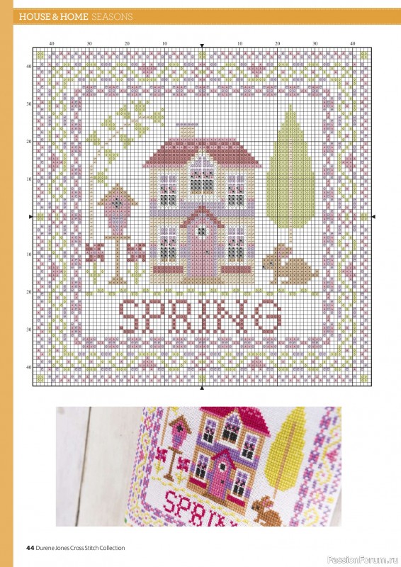 Коллекция вышивки в журнале &laquo;Ultimate Cross Stitch Collection - Durene Jones 2026&raquo;. Часть 1