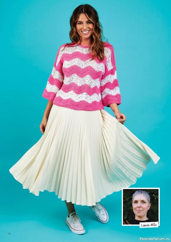 Вязаные проекты крючком в журнале «Crochet Now №127 2025»