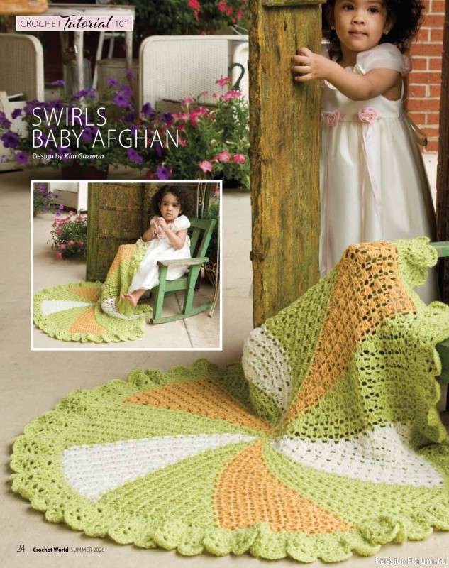 Вязаные проекты крючком в журнале &laquo;Crochet World - Summer 2026&raquo;