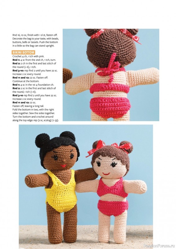 Вязаные проекты крючком в журнале «Fun Crochet №5 2022»