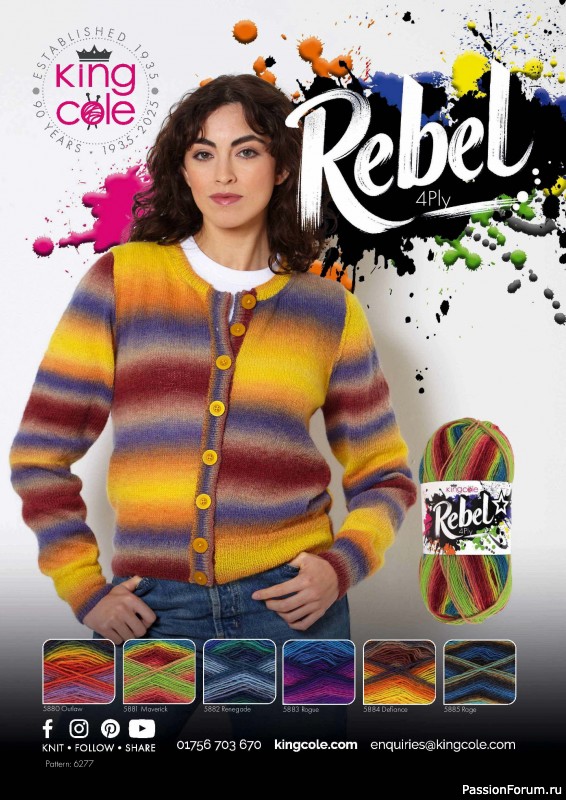 Вязаные проекты крючком в журнале «Simply Knitting №264 2025»