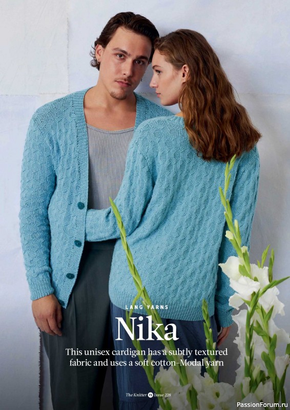Вязаные проекты спицами в журнале «The Knitter №228 2026»