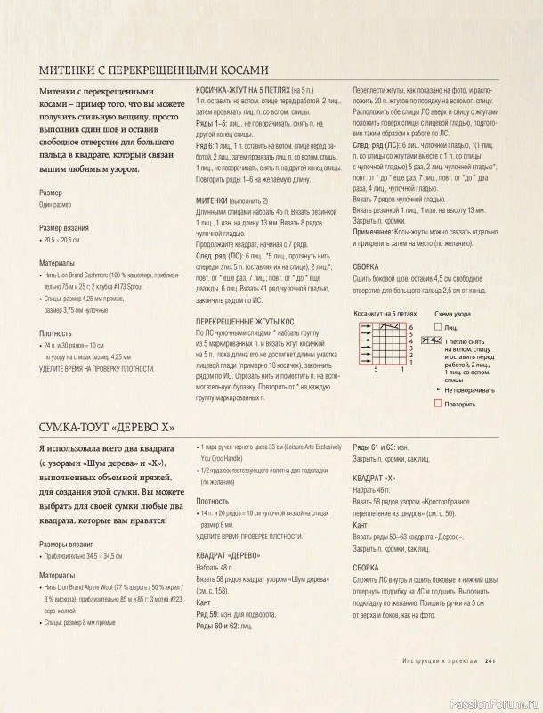 Вязаные проекты в книге &laquo;Модульное вязание на спицах&raquo;. Продолжение