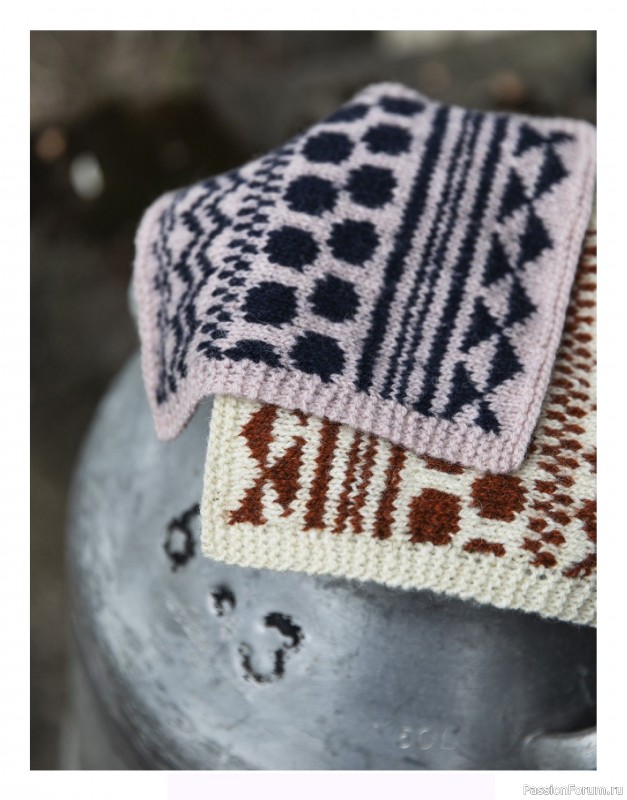 Вязаные проекты в книге &laquo;Tukubook&raquo;.