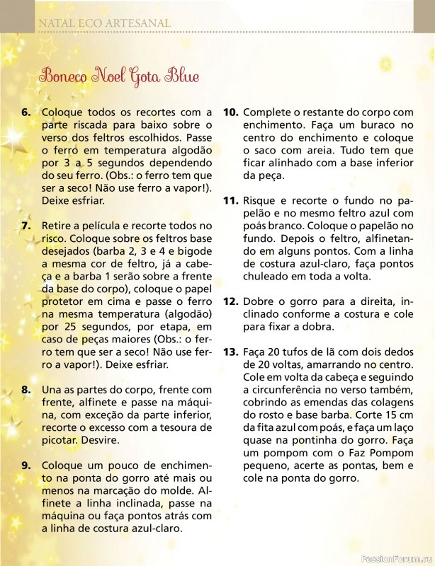 Вязаные проекты в журнале &laquo;Arte & Sustentabilidade Ed.57 Natal Eco Artesanal&raquo;