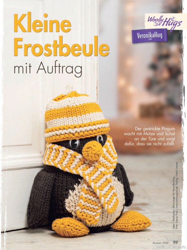 Коллекция проектов для рукодельниц в журнале «Anna Germany №1 2026»