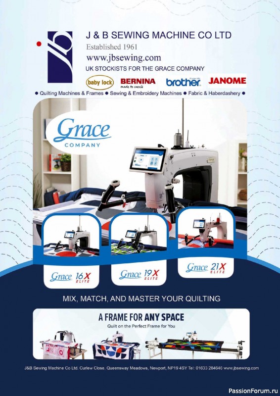 Коллекция проектов для рукодельниц в журнале &laquo;Love Patchwork & Quilting №162 2026&raquo;