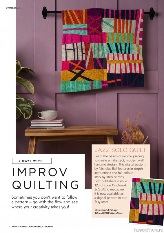 Коллекция проектов для рукодельниц в журнале &laquo;Love Patchwork & Quilting №162 2026&raquo;