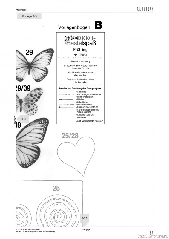 Коллекция проектов для рукодельниц в журнале &laquo;Mein Deko & Bastelspass Sonderheft №61 2026&raquo;