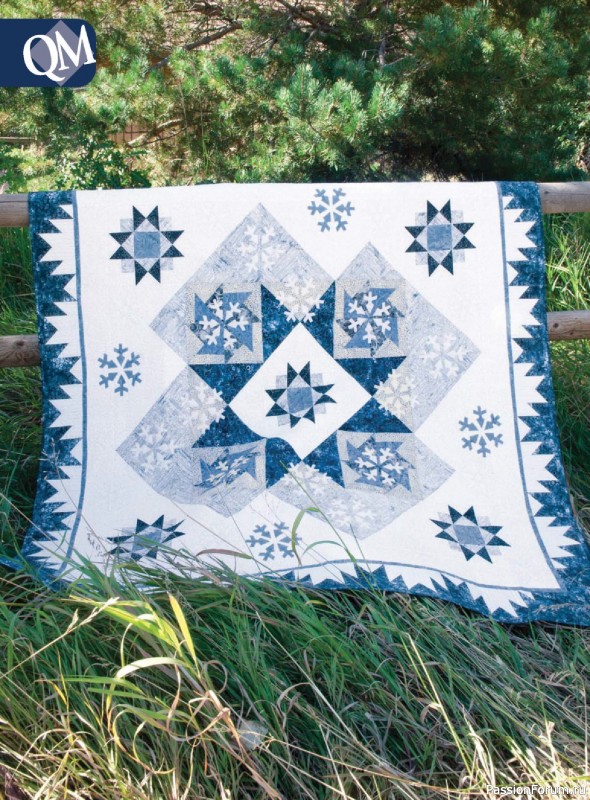 Коллекция проектов для рукодельниц в журнале «Quiltmaker - Winter 2026»