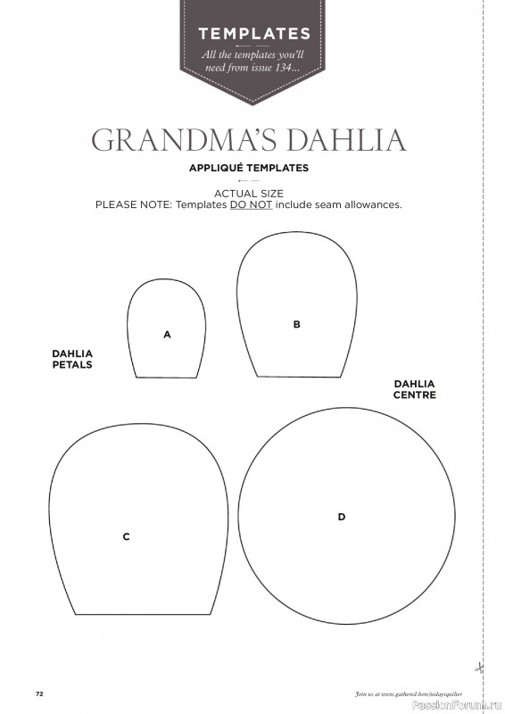 Коллекция проектов для рукодельниц в журнале «Todays Quilter №134 2025»