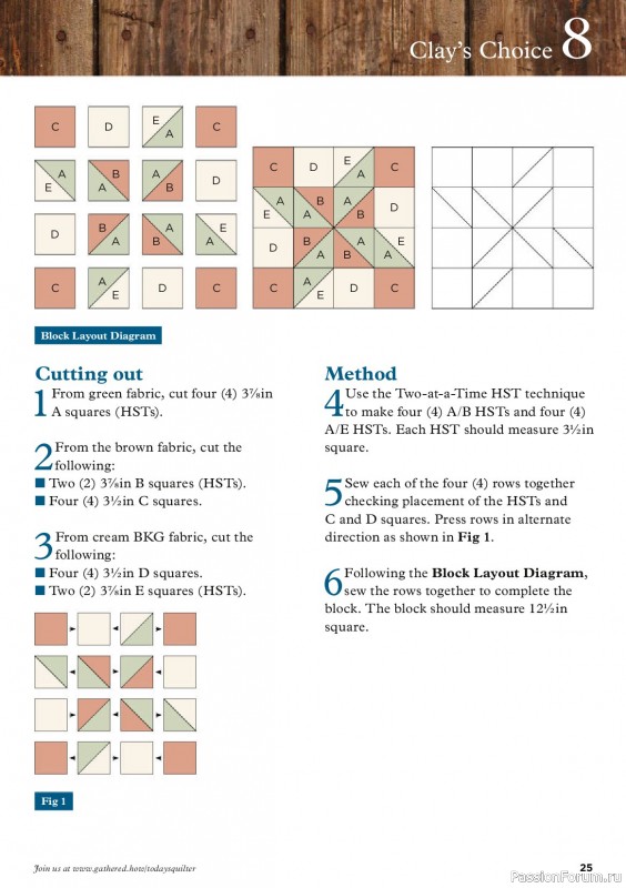 Коллекция проектов для рукодельниц в журнале «Todays Quilter №135 2025»