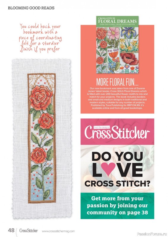 Коллекция вышивки в журнале «CrossStitcher №399 2023»