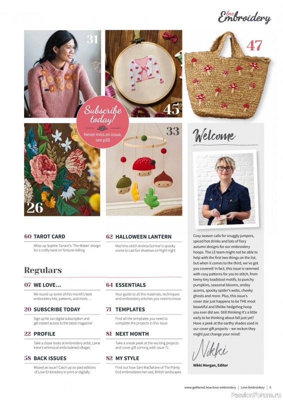 Коллекция вышивки в журнале «Love Embroidery №70 2025»