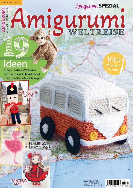 Вязаные проекты крючком в журнале &laquo;Amigurumi Spezial №3 2026&raquo;