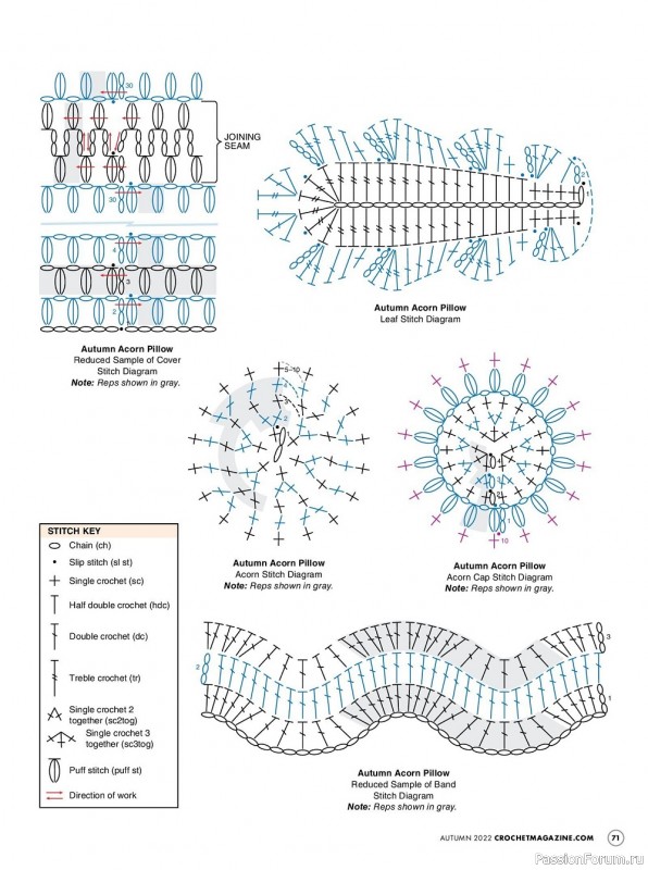Вязаные проекты крючком в журнале «Crochet! - Autumn 2022»