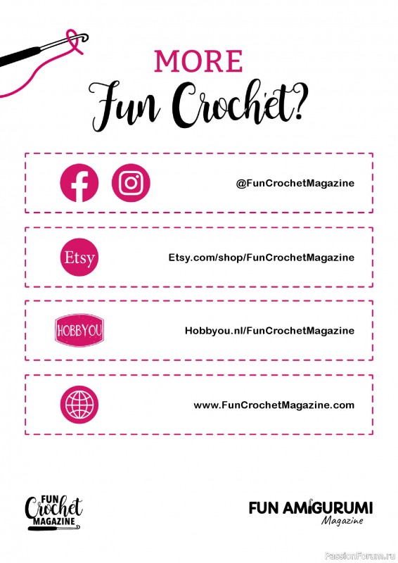 Вязаные проекты крючком в журнале «Fun Crochet Magazine №24 2025»