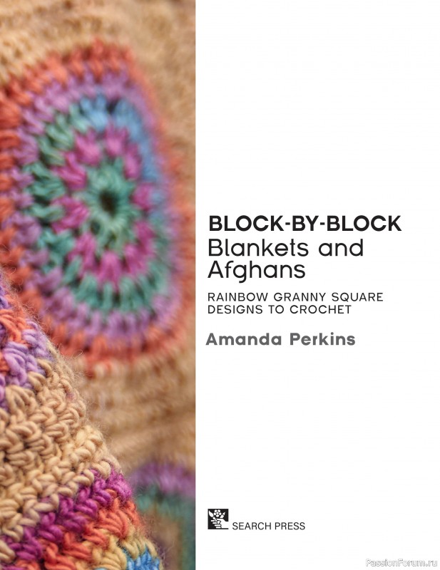 Вязаные проекты в книге «Block-by-Block Blankets and Afghans».