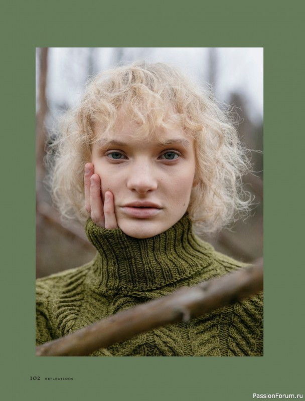 Вязаные проекты в книге «Contrasts Textured Knitting»