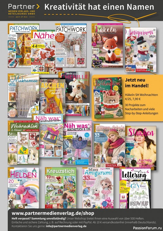 Вязаные проекты в журнале «Amigurumi Magazin №23 2025»