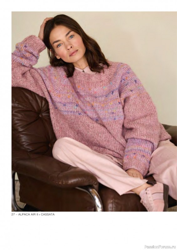 Вязаные проекты в журнале « Lana Grossa LookBook № 19 2025»
