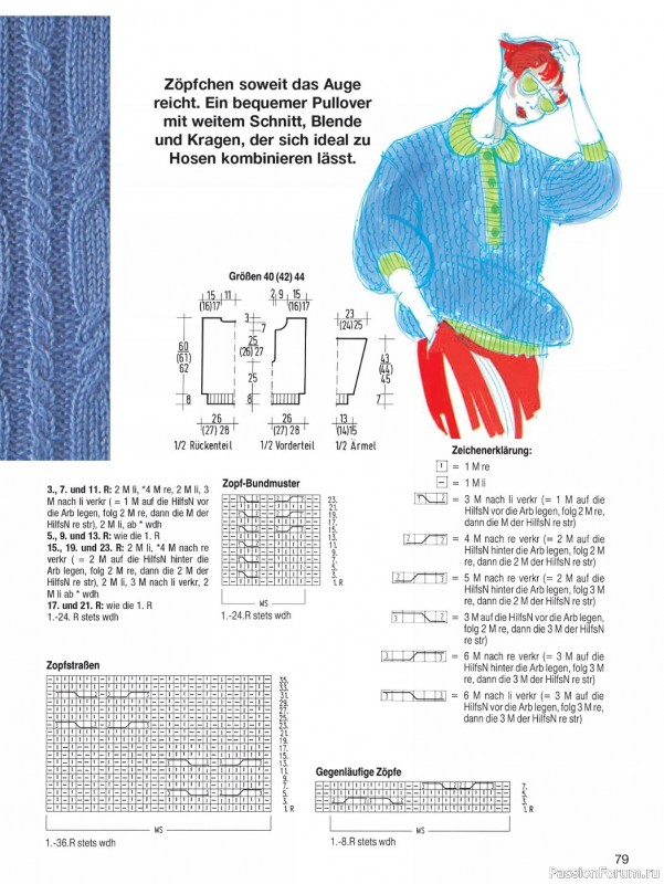 Вязаные проекты в журнале «Meine Strickmode MS114 2023»