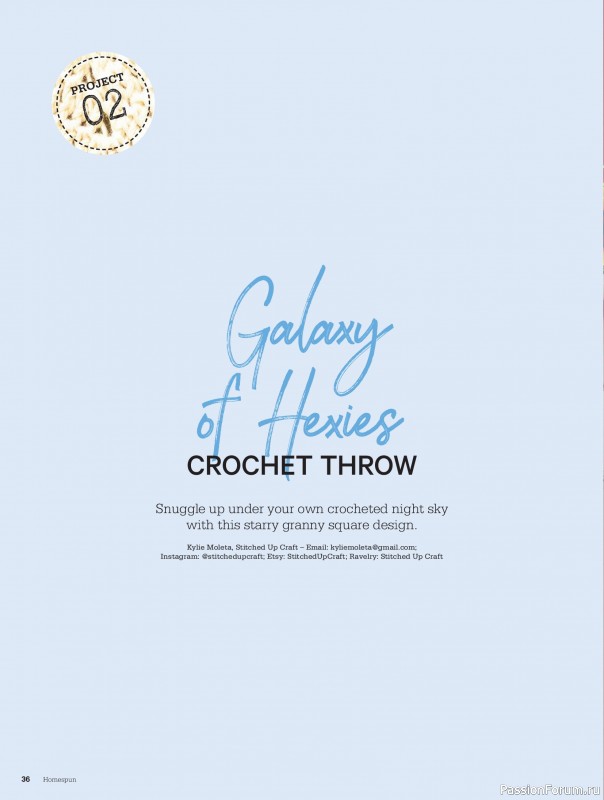 Коллекция проектов для рукодельниц в журнале &laquo;Australian Homespun №230 2026&raquo;