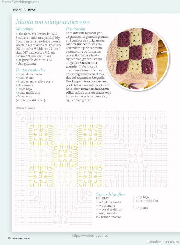 Коллекция проектов для рукодельниц в журнале &laquo;Labores del hogar №793 2025&raquo;
