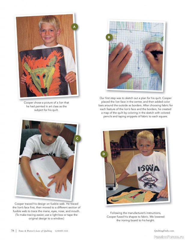 Коллекция проектов для рукодельниц в журнале «Love of Quilting - Summer 2026»