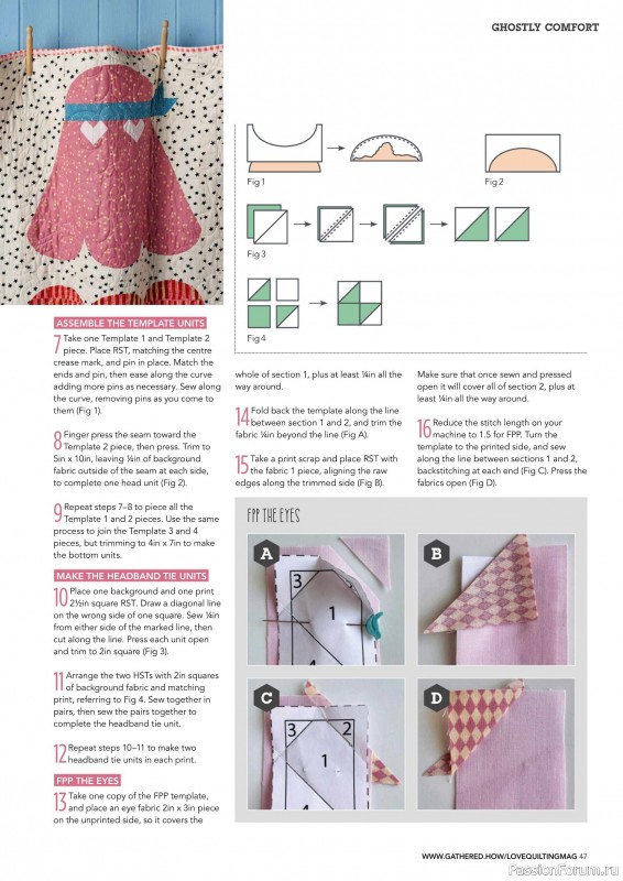 Коллекция проектов для рукодельниц в журнале «Love Patchwork & Quilting №154 2025»