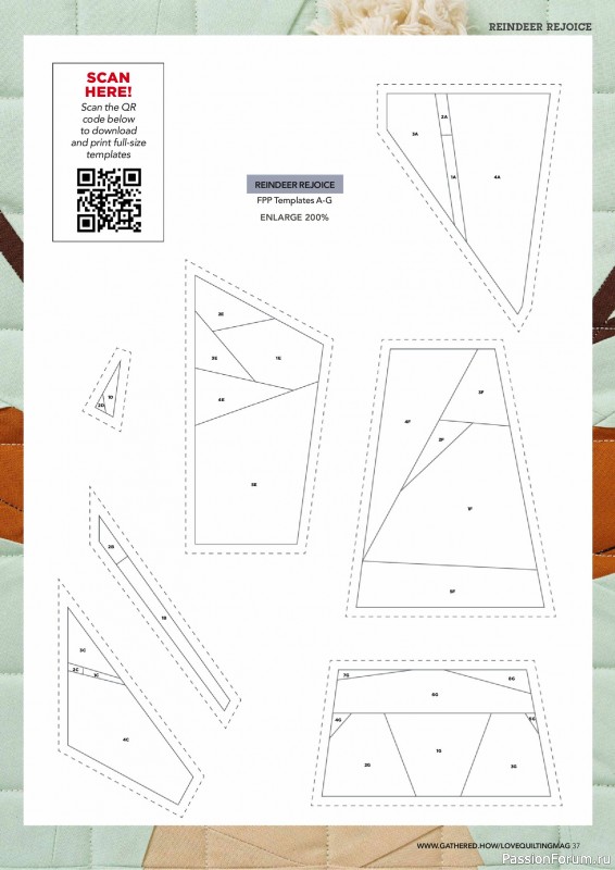 Коллекция проектов для рукодельниц в журнале «Love Patchwork & Quilting №156 2025»