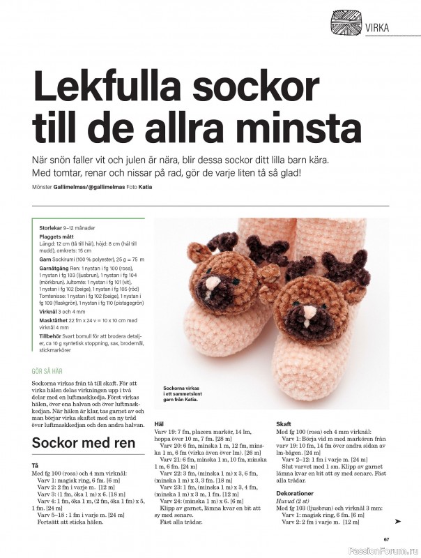 Коллекция проектов для рукодельниц в журнале «Stickat & Sant №6 2025»