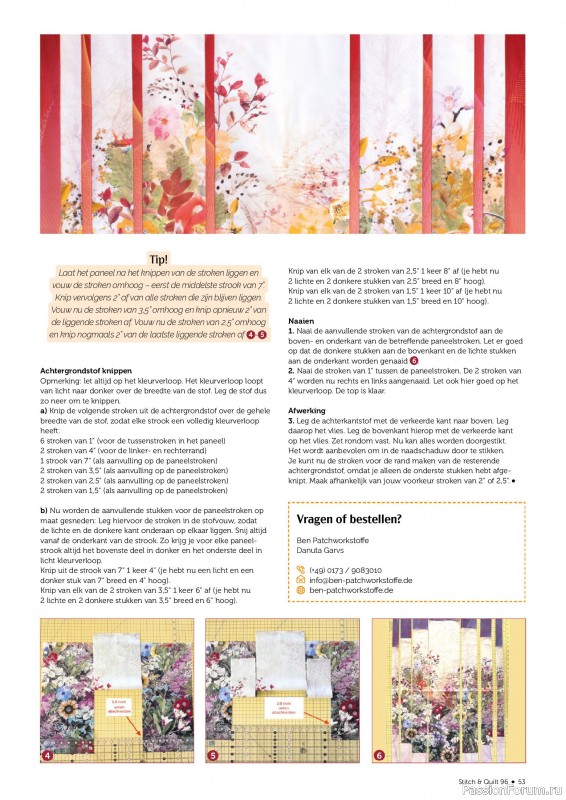 Коллекция проектов для рукодельниц в журнале «Stitch & Quilt №96 2026»