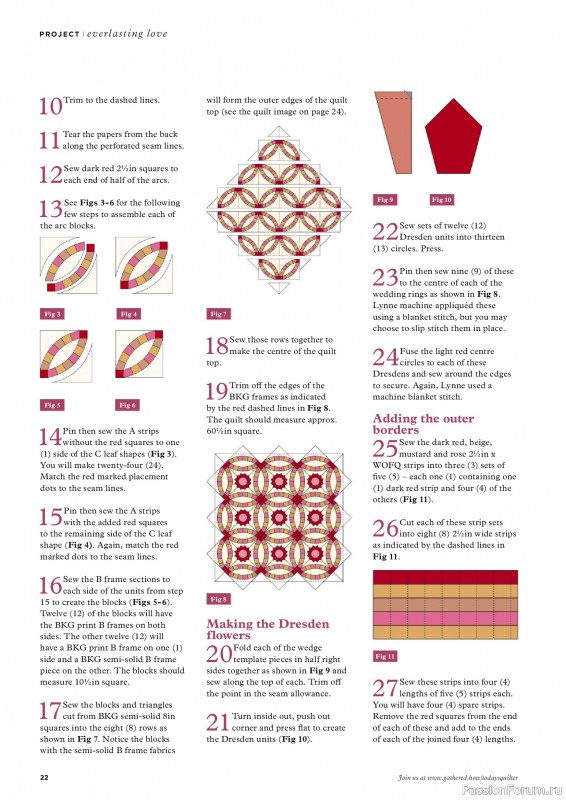 Коллекция проектов для рукодельниц в журнале «Todays Quilter №137 2025»