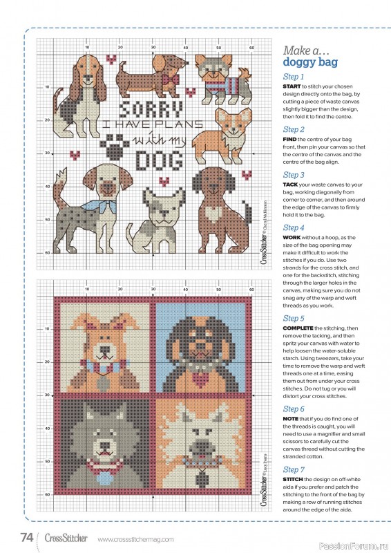Коллекция вышивки в журнале «CrossStitcher №425 2025»
