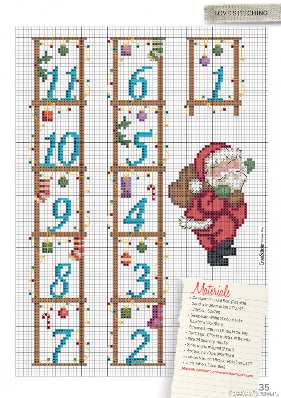 Коллекция вышивки в журнале «CrossStitcher №428 2025»