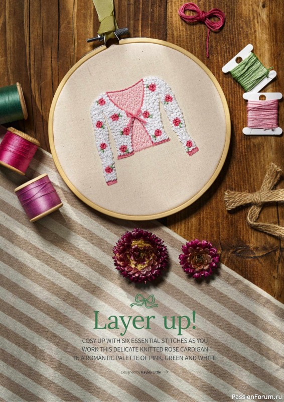 Коллекция вышивки в журнале «Love Embroidery №70 2025»