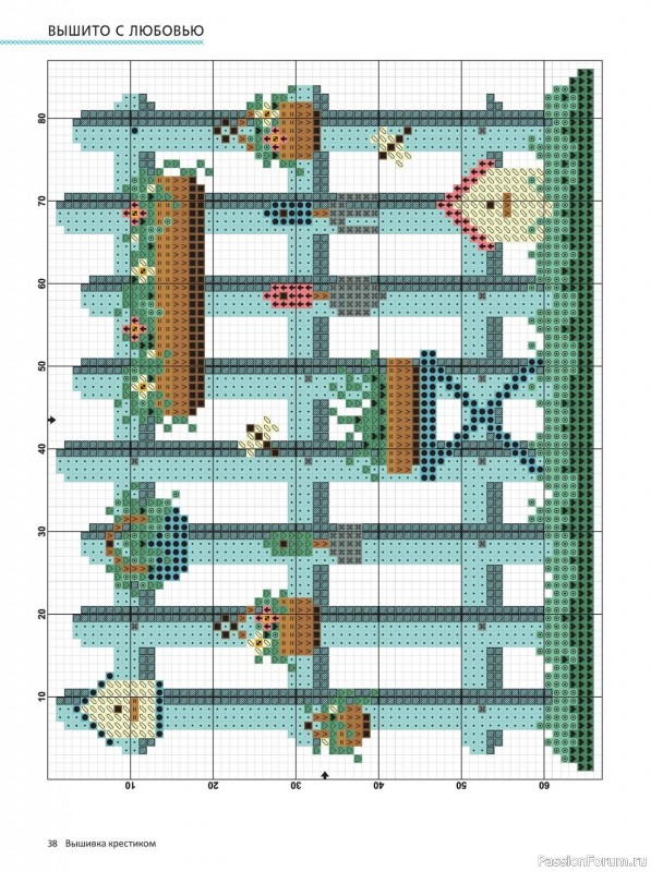 Коллекция вышивки в журнале «Вышивка крестиком №1 2023»