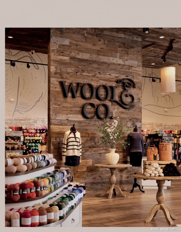 Вязаные модели в журнале «Laine Magazine №24 2025 Spring»