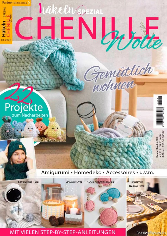 Вязаные проекты в журнале &laquo;Hakeln Sonderheft №1 2026&raquo;