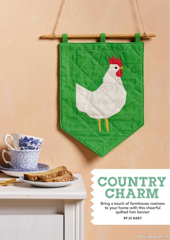 Коллекция проектов для рукодельниц в журнале «Love Patchwork & Quilting №165 2026»